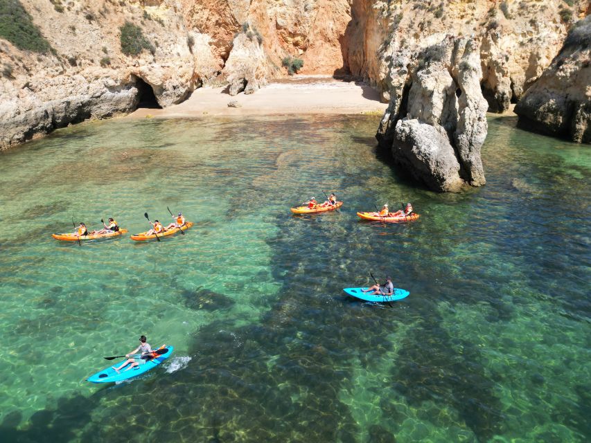Portimão: Small Group Kayak Cave and Cliff Tour - Starting from Praia do Vau