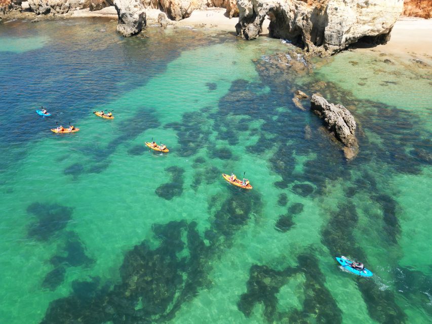 Portimão: Small Group Kayak Cave and Cliff Tour - Two hours along Portimão’s cliffs