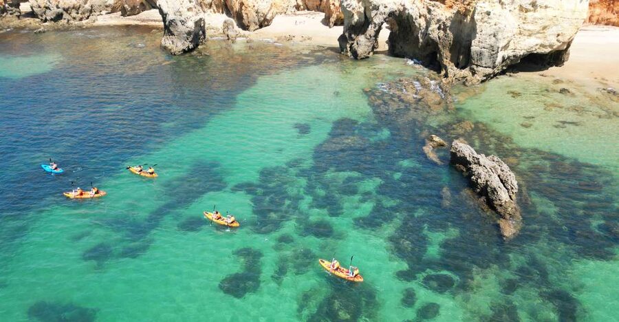 Portimão: Small Group Kayak Cave and Cliff Tour - What makes the guides important