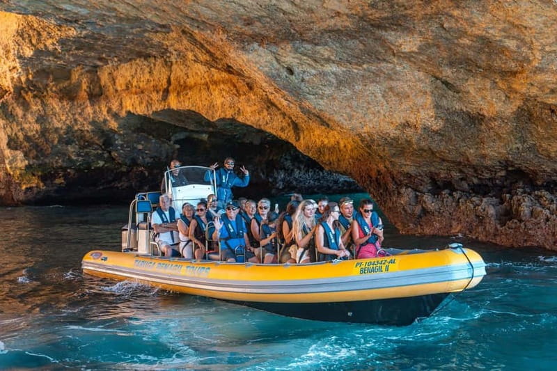 Portimão: Tour of the Benagil Caves - Ferragudo and Praia dos Caneiros set the scene