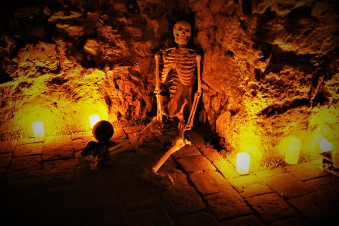 Prague Ghosts, Legends, Medieval Underground and Dungeon Tour - Twenty minutes in the medieval underground