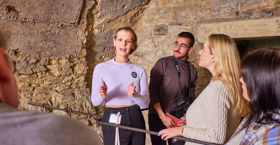 Prague: Medieval Underground Guided Tour - The underground of Angels College