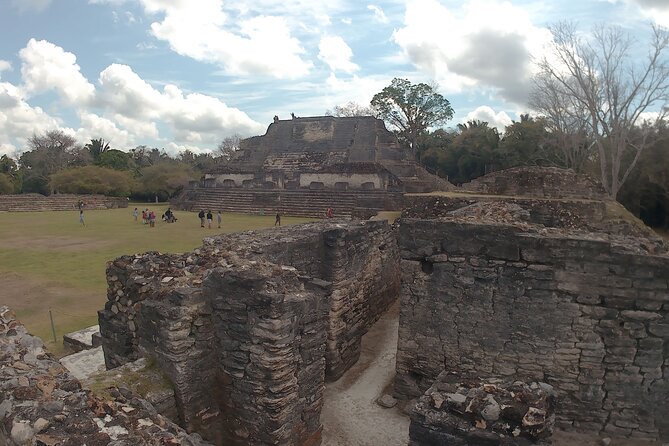 PRIVATE Belize Cave tubing & Altun Ha Mayan Temples with lunch - Walking into Nohoch Che’en