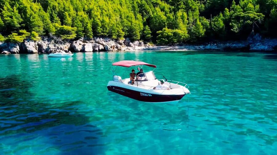Private Boat to the Blue Cave & Elaphiti Islands with Pickup - Blue Cave and Green Caves on Koločep