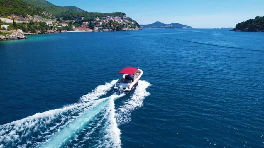 Private Boat to the Blue Cave & Elaphiti Islands with Pickup - Eight hours across Koločep, Lopud, and Šipan