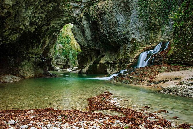 Private Canyon &Cave Tour from Batumi(Martvili,Okatse,Prometheus) - Martvili Canyon: water, limestone, and a weather warning