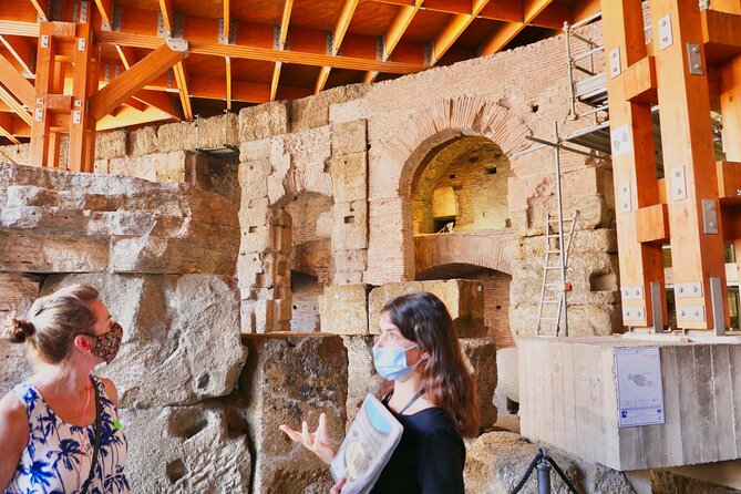 Private Guided Tour of Colosseum Underground OR Arena and Forum - The Colosseum from the arena floor down to the tunnels