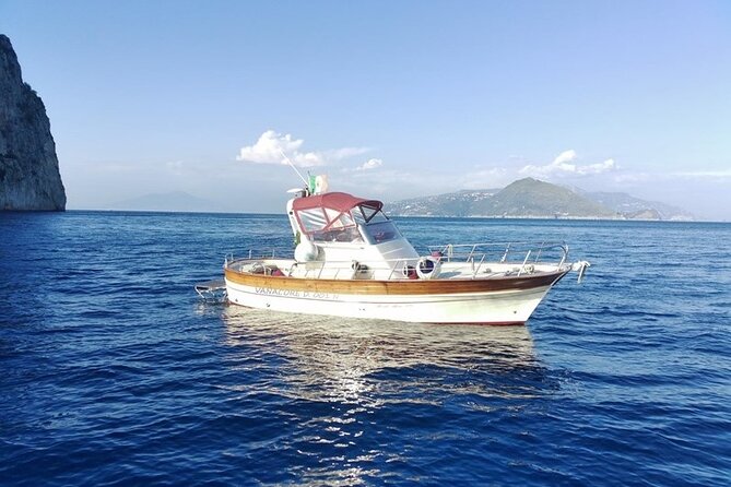 Private Tour of the Island of Capri by Boat and Visit to the Caves - Marina Piccola brings the swimming break