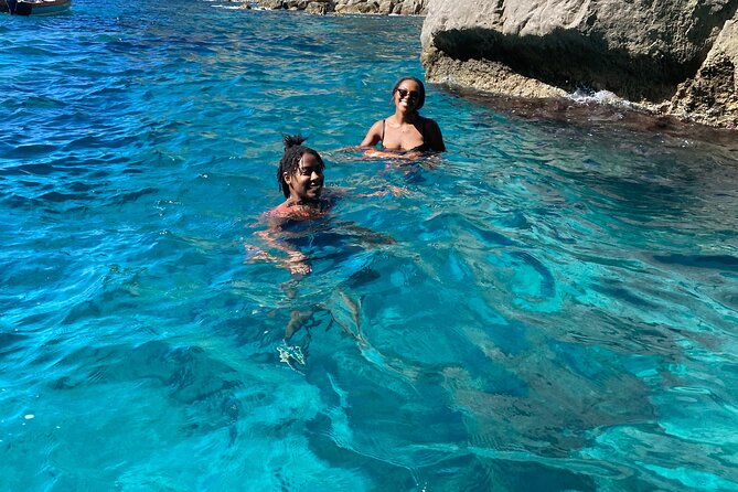 Private Tour of the Island of Capri by Boat and Visit to the Caves - Green Grotta offers the best swim
