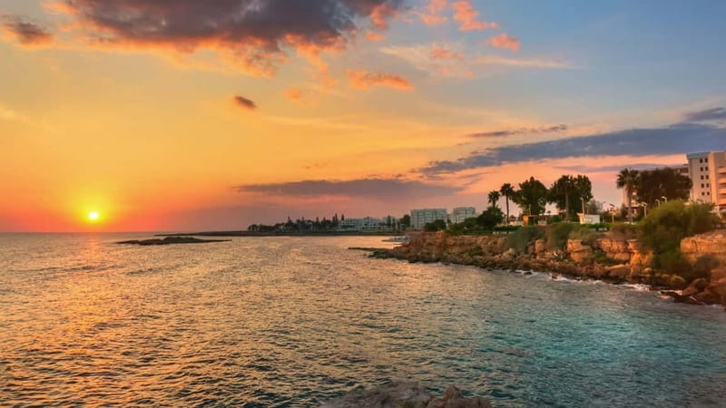 Protaras: Blue Lagoon, Sea Caves and Turtle Cove Sunset Trip - A sunset cruise built around three different views