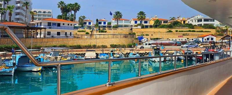 Protaras: Medusa Chill-Out Cruise to Blue Lagoon & Sea Caves - Blue Lagoon, the first serious swim stop