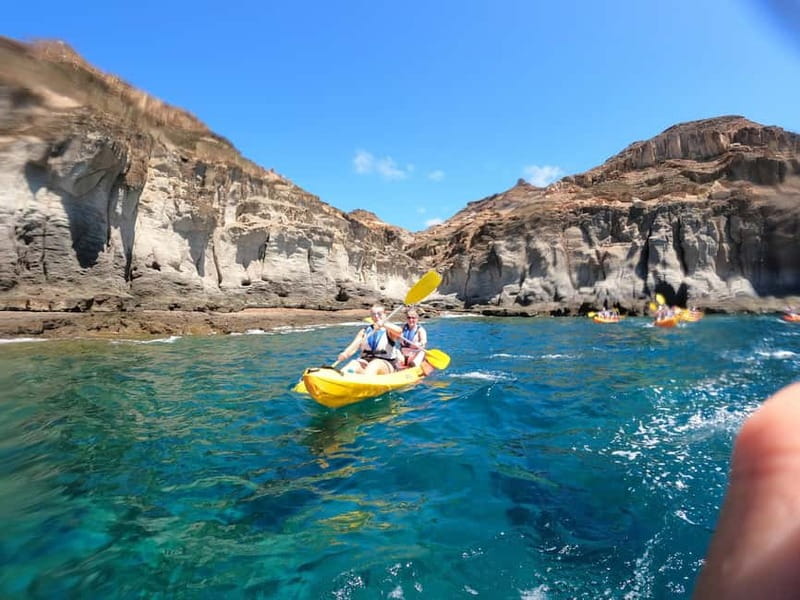 Puerto Mogán: Guided Adventure Kayak Tour in Caves & Snorkel - Is $61 good value?