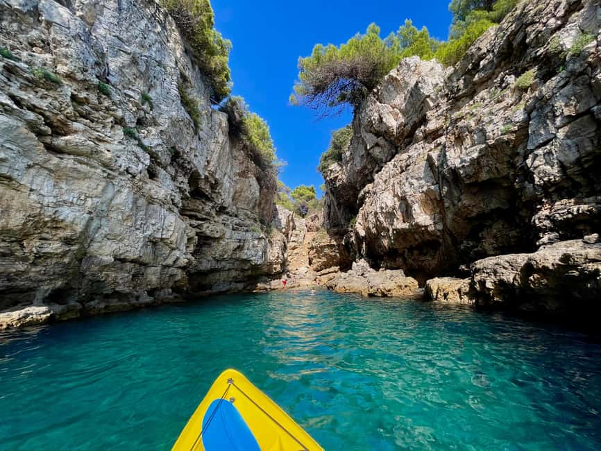 Pula: Cave, Canyon and Island Kayak Tour Snorkel&Explore - How much value do you get for $58?