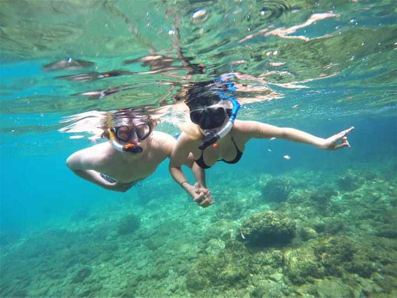 Pula: Cave Kayak Tour, Snorkeling and Island Jumping - Paddling the open Adriatic coast