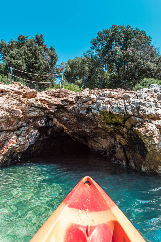 Pula: Kayak Adventure with Cave & Island Snorkeling - The guides make a practical difference