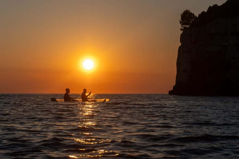 Pula:Sunset Tour By Clear Kayak,Cave,Swim & Cliff Jumping - Starting at Stoja Beach under the Modo Hotel
