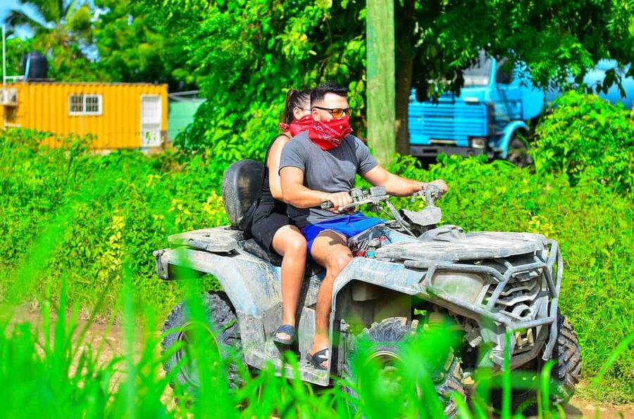 Punta Cana: Buggy or ATV Tour on the Beach and Cenote Visit - The muddy trail through Punta Cana plantations