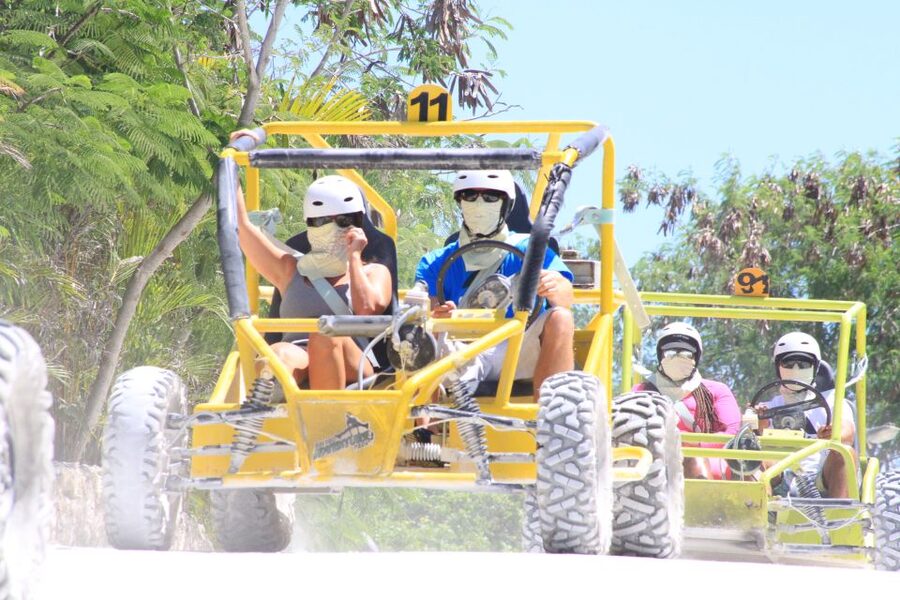 Punta Cana: Buggy Ride, Blue Cenote Lagoon and Jungle River - Cooling Off in the Blue Lagoon Cenote