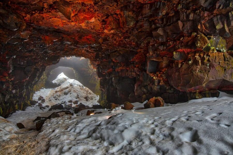 Raufarhólshellir Lava Tunnel: Underground Expedition - Walking into a 5,000-year-old lava tube
