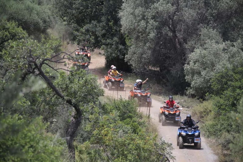 Rethymno Bali & Panormo:Quad Safari & visit Cave 57km 4hours - Starting in Bali with a short safety lesson