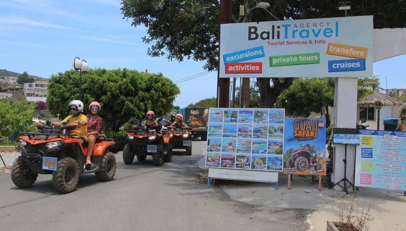 Rethymno Bali & Panormo:Quad Safari & visit Cave 57km 4hours - Riding through Crete’s olive groves