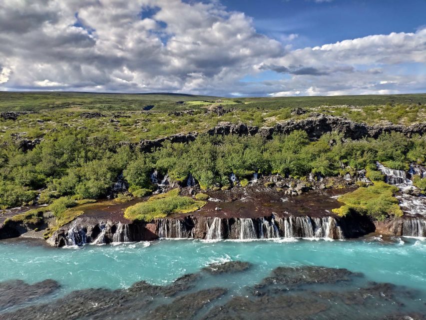 Reykjavik: Lava Cave, Hot Springs, Horses & Waterfalls Tour - Viðgelmir Lava Cave goes below the lava field