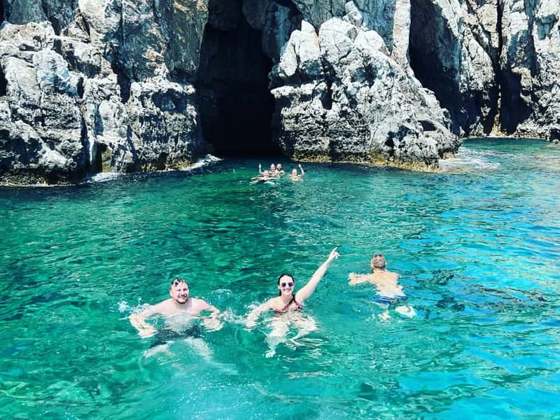 Rhodes: Anthony Quinn Bay & Sea Caves Snorkeling Cruise - Ladiko, just around the bay