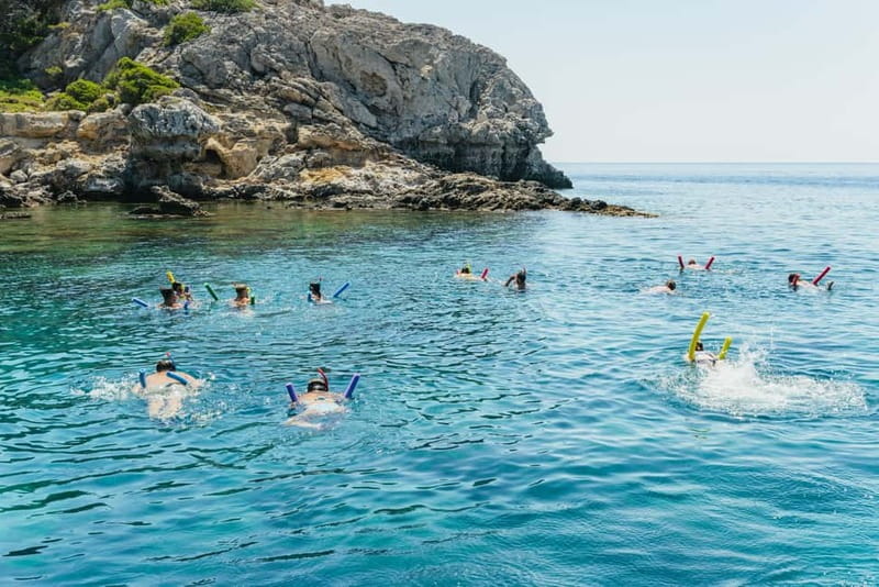 Rhodes: Anthony Quinn, Ladiko and Caves All-Inclusive Cruise - A short Rhodes cruise with three very different swim stops