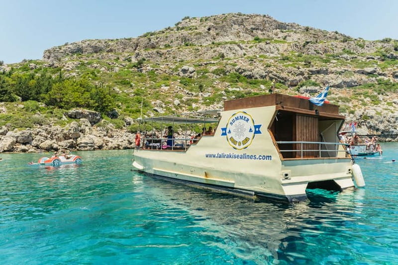 Rhodes: Anthony Quinn, Ladiko and Caves All-Inclusive Cruise - Traganou Caves: the most unusual swim
