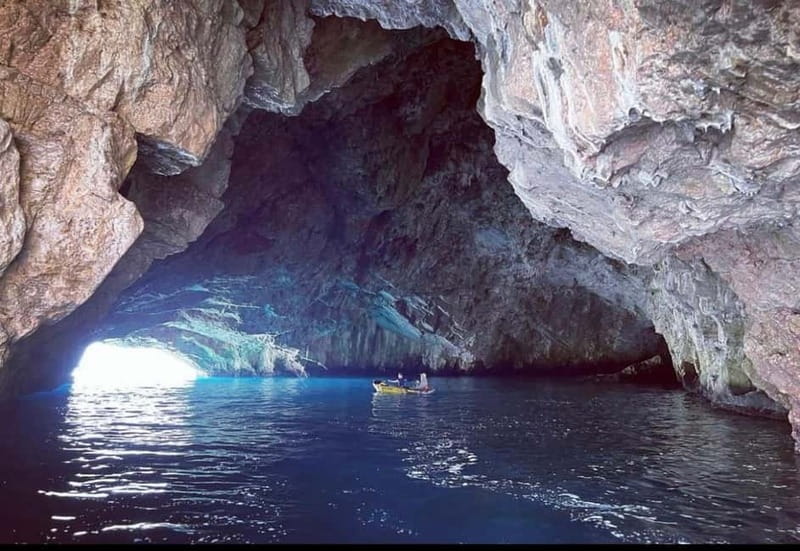 Risan: Blue Cave, Our Lady Of The Rocks - Pick Up - A fast introduction to the Bay of Kotor from Risan