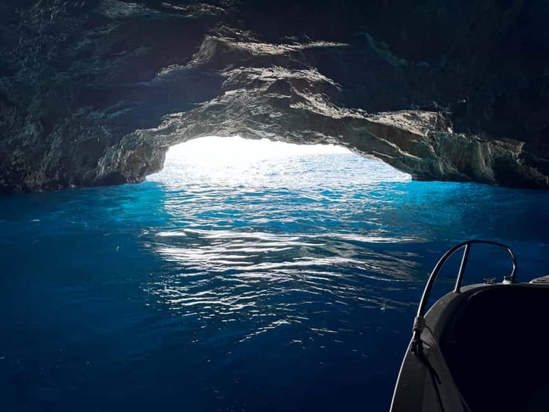 Risan: Blue Cave, Our Lady Of The Rocks - Pick Up - Through the Verige channel toward the marinas
