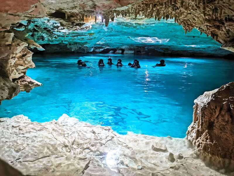 Riviera Maya: Kantun Chi Cenotes, Snorkel & Jungle Hiking - Starting with a jungle walk and local stories