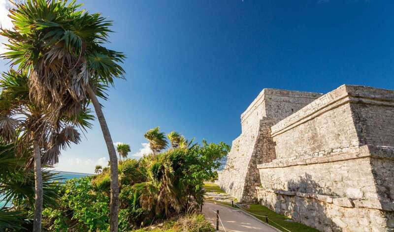 Riviera Maya: Tulum Ruins and 2 Cenotes Half-Day Tour - Tulum’s sea views are the opening act