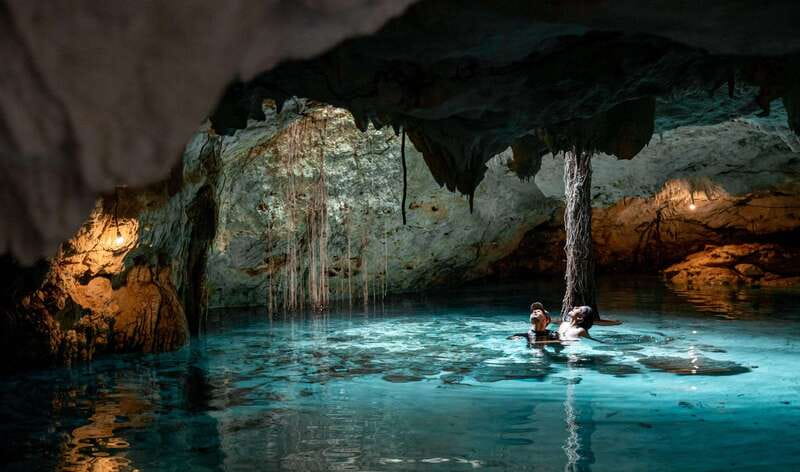 Riviera Maya: Tulum Ruins and 2 Cenotes Half-Day Tour - Cenote Mariposa brings the cool water