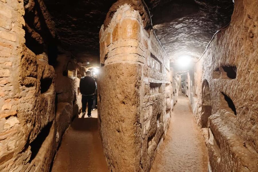 Rome: Appian Way, Aqueducts, and Catacombs Tour - Walking the Appian Way on ancient paving stones
