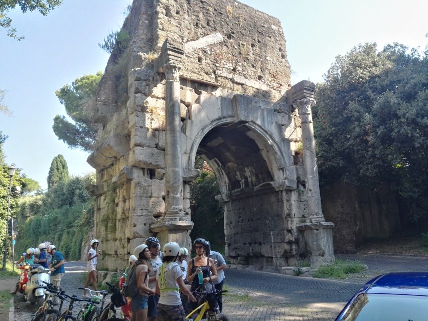 Rome: Appian Way Aqueducts Bike Tour (UPG Catacombs & Lunch) - Porta San Sebastiano and the first taste of the ancient road