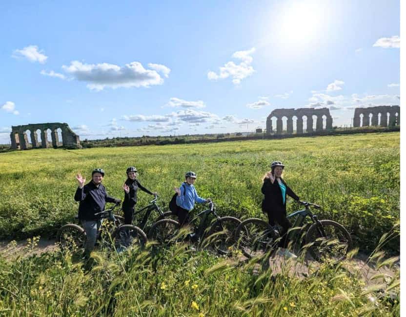 Rome: Appian Way, Aqueducts, & Catacombs E-Bike Guided Tour - Key points to know before you book
