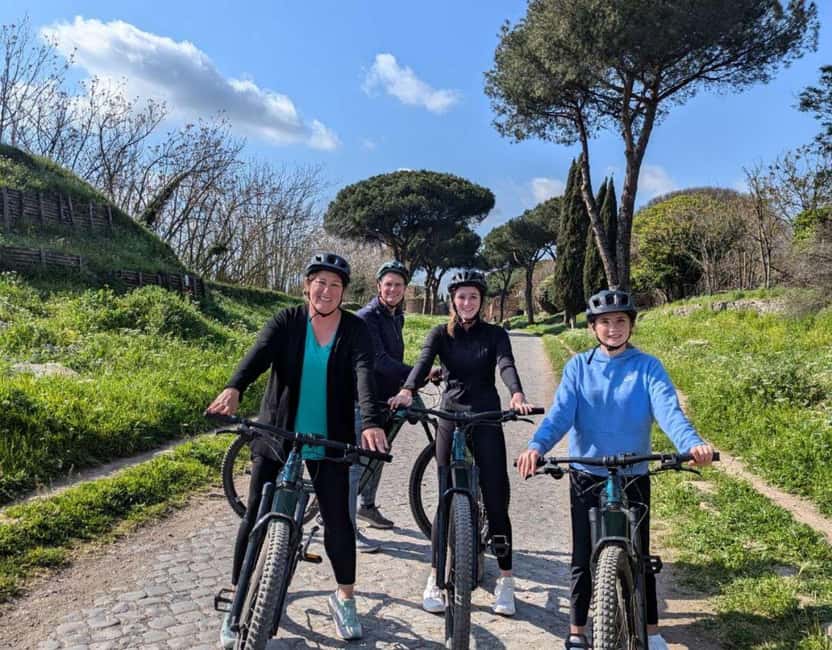 Rome: Appian Way, Aqueducts, & Catacombs E-Bike Guided Tour - Tor Fiscale and Caffarella add breathing room