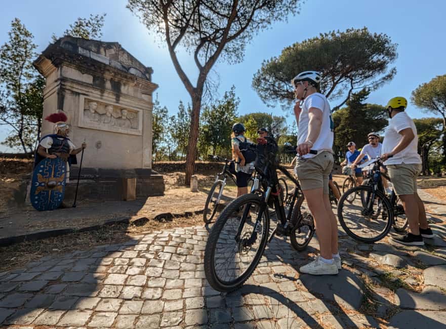Rome: Appian Way, Catacombs & Aqueducts by eBike + Transfer - Starting near Circus Maximus without the traffic headache