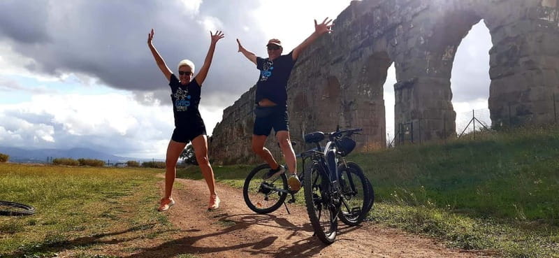 Rome: Appian Way, Catacombs & Aqueducts by eBike + Transfer - Tor Fiscale and Caffarella parks