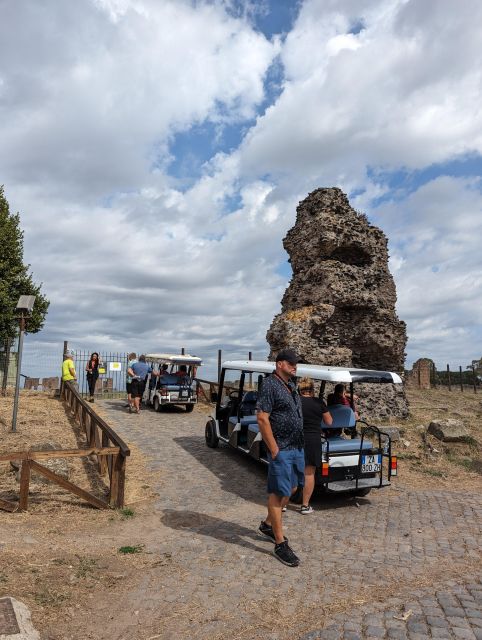 Rome: Appian Way & Catacombs Golf Cart Shared Tour - The Appian Way and the Domine Quo Vadis story