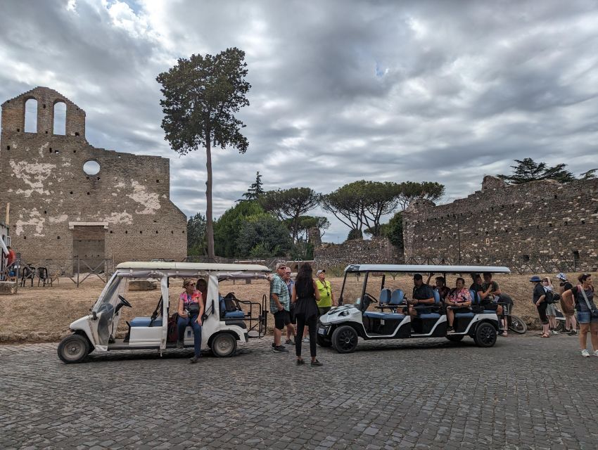 Rome: Appian Way & Catacombs Golf Cart Shared Tour - Capo di Bove and the wider archaeological park