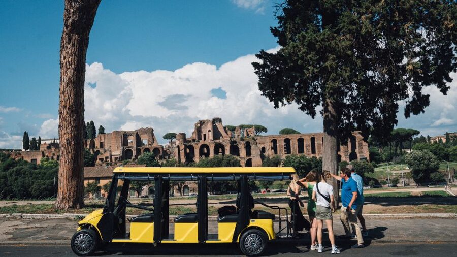 Rome: Appian Way Golf Cart Tour with Roman Catacombs Entry - Starting near the Pantheon