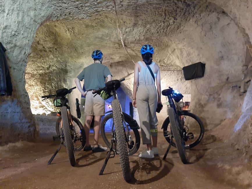 Rome: Appian Way Underground Catacombs Bike Tour with Lunch - The Appian Way, Egeria’s Nymphaeum, and the old quarries