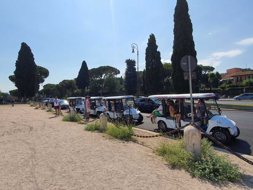 Rome: Catacombs and Appian Way Golf Cart Small-Group Tour - Why the golf cart works so well in Ancient Rome