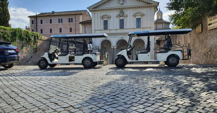 Rome: Catacombs and Appian Way Golf Cart Small-Group Tour - Baths of Caracalla and the Roman scale