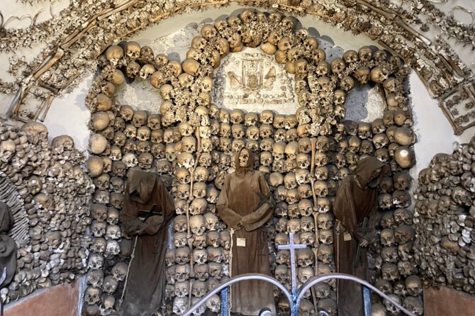 Rome Catacombs & Capuchin Crypts VIP Group Tour with Transfers - The ride to the catacombs, with Rome outside the window