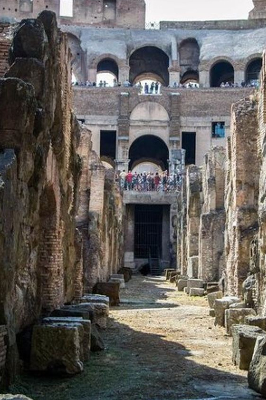 Rome: Colosseum Tour with Underground and Arena Floor Access - Why the underground changes your view of the Colosseum