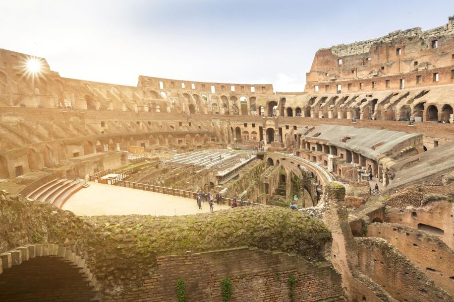 Rome: Colosseum Underground, Arena & Forum Tour - The Colosseum with a Spanish-speaking guide