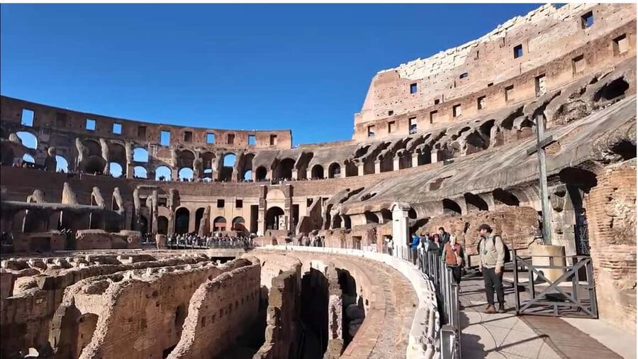 Rome: Colosseum Underground Experience, with Roman Forum - Inside the Colosseum with a licensed guide